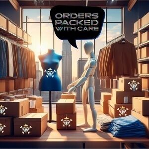 ORDERS PACKED WITH CARE